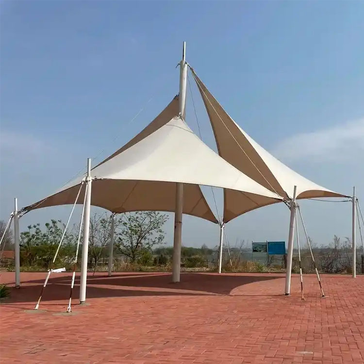 若尔盖县膜结构景观棚