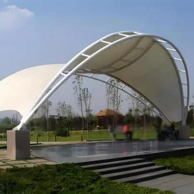 若尔盖县膜结构景观棚