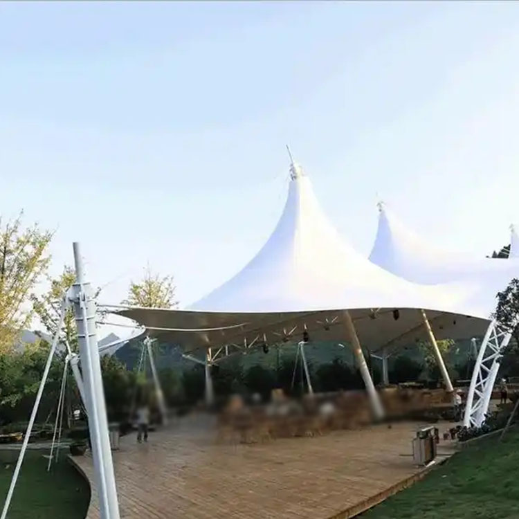 若尔盖县膜结构景观棚