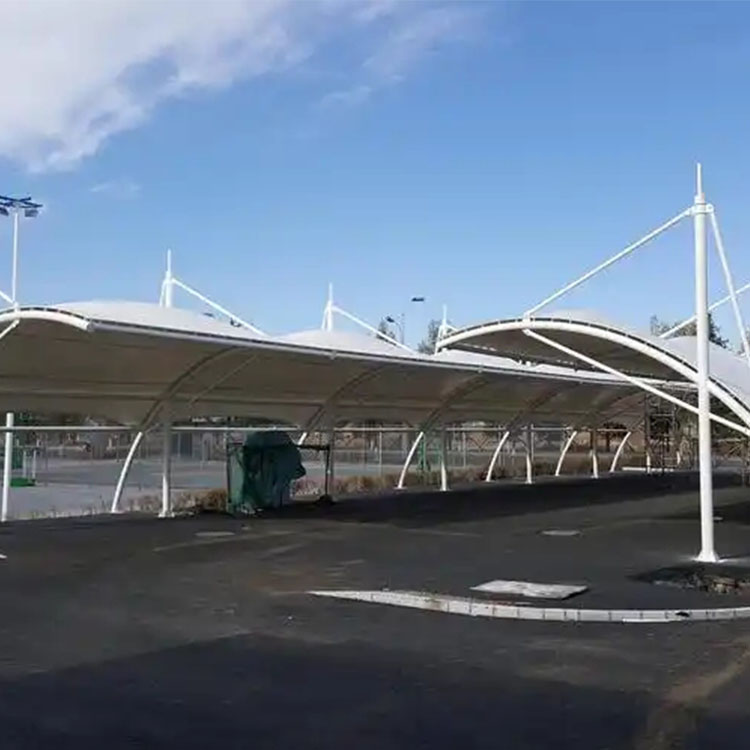 若尔盖县膜结构电动车棚