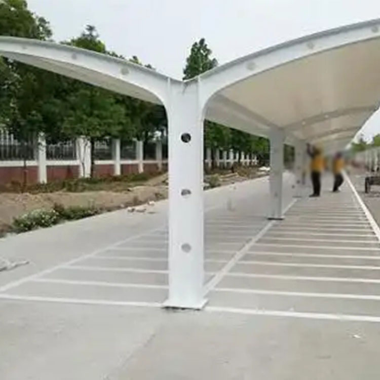 若尔盖县膜结构电动车棚