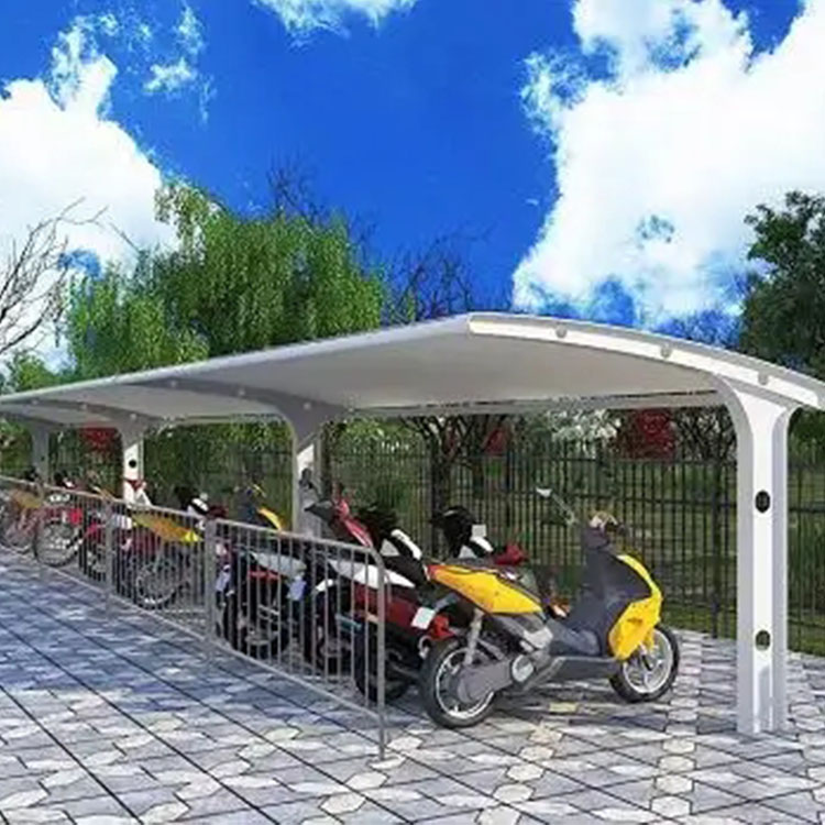 若尔盖县膜结构电动车棚